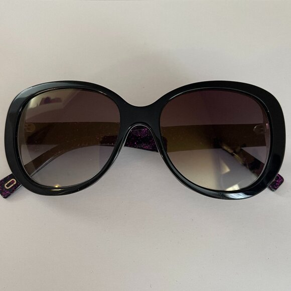 Marc Jacobs MARC 261S Womens Plastic Sunglass 2HQ Black White Havana 56-18 145 - Picture 5 of 12